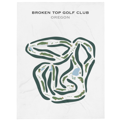 Broken Top Golf Club, Oregon - Printed Golf Courses