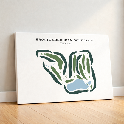 Bronte Longhorn Golf Club, Texas - Printed Golf Courses