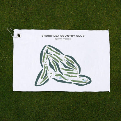 Brook-Lea Country Club, New York - Printed Golf Course