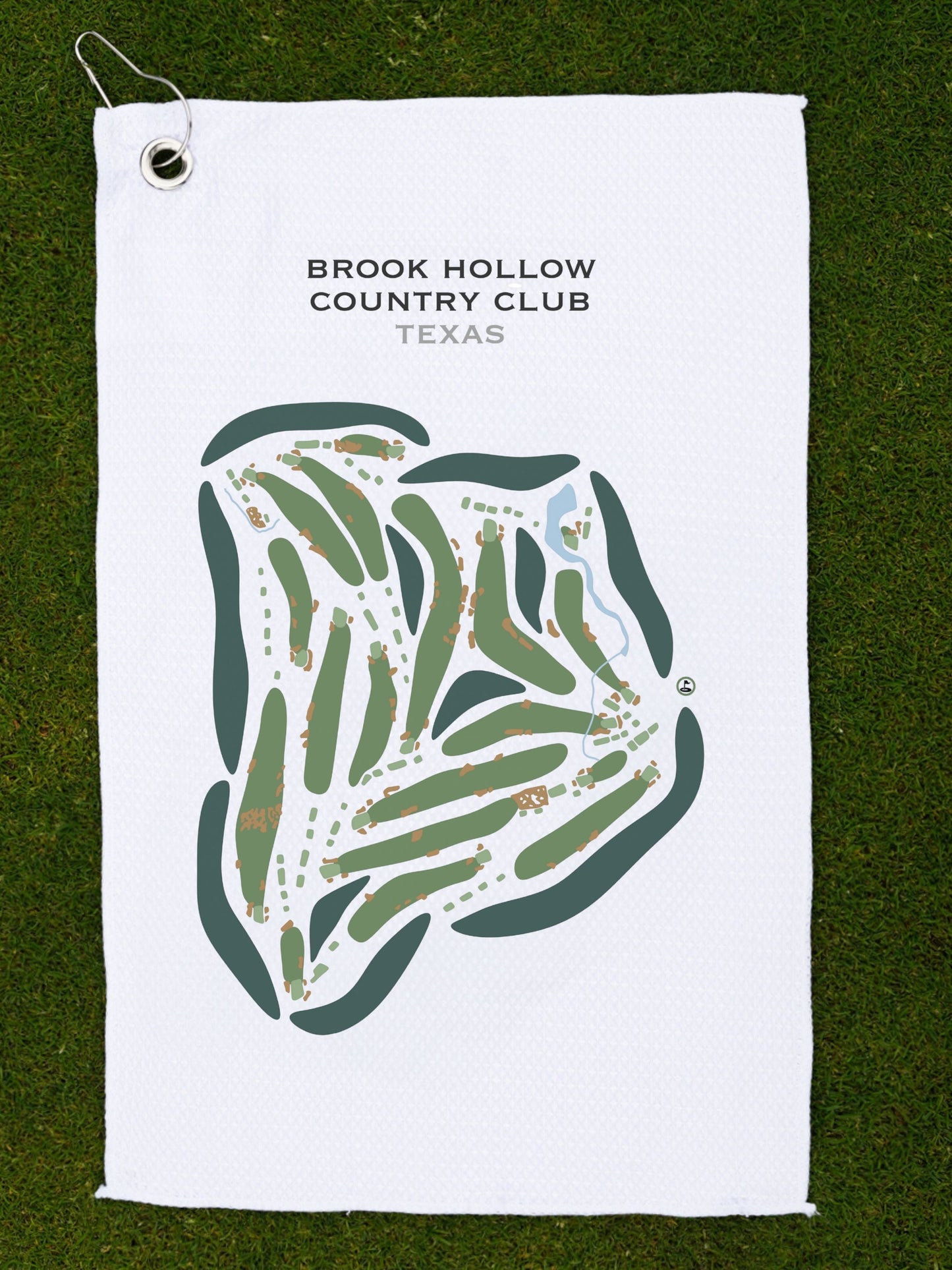 Brook Hollow Country Club, Texas - Printed Golf Courses