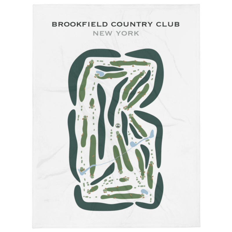 Brookfield Country Club, New York - Printed Golf Courses