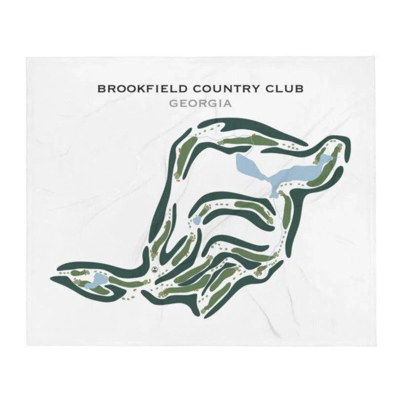 Brookfield Country Club, Georgia - Printed Golf Courses
