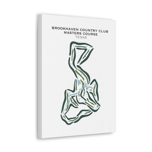 Brookhaven Country Club - Masters Course, Texas - Printed Golf Courses