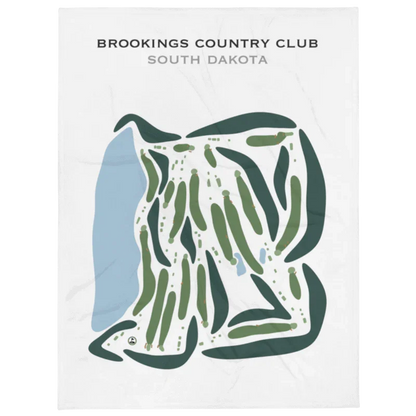Brookings Country Club, South Dakota - Printed Golf Courses