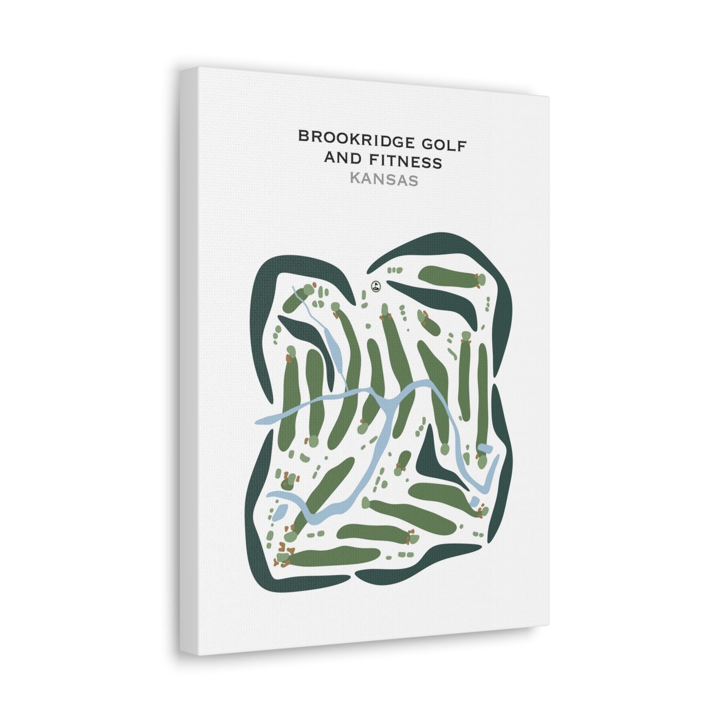 Brookridge Country Club, Kansas (18 holes) - Printed Golf Courses