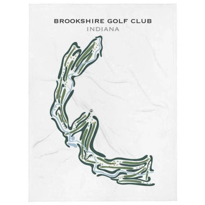 Brookshire Golf Club, Indiana - Printed Golf Courses