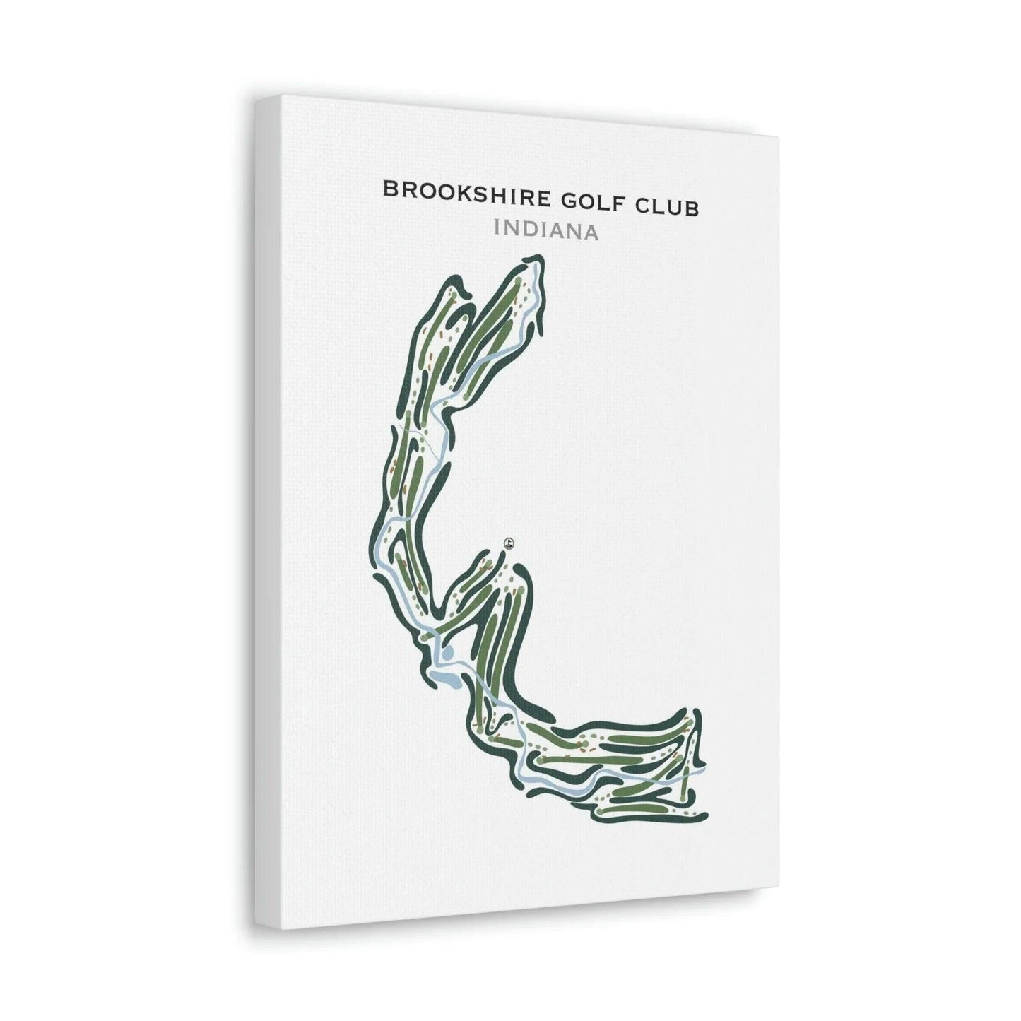 Brookshire Golf Club, Indiana - Printed Golf Courses
