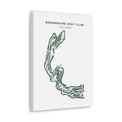 Brookshire Golf Club, Indiana - Printed Golf Courses