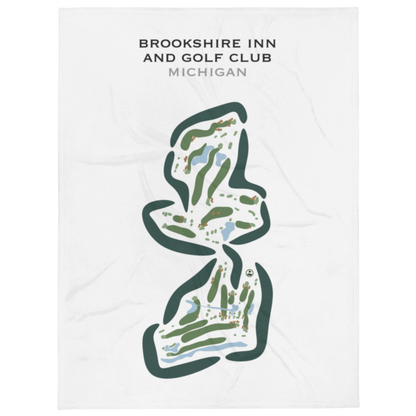 Brookshire Inn & Golf Club, Michigan - Printed Golf Courses
