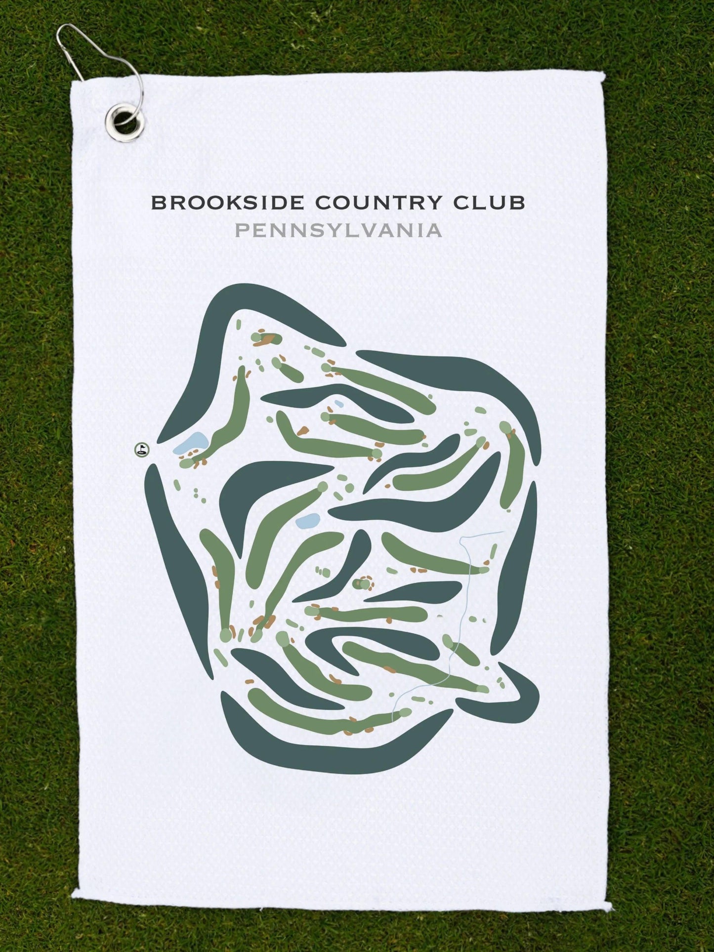 Brookside Country Club, Pennsylvania - Printed Golf Courses