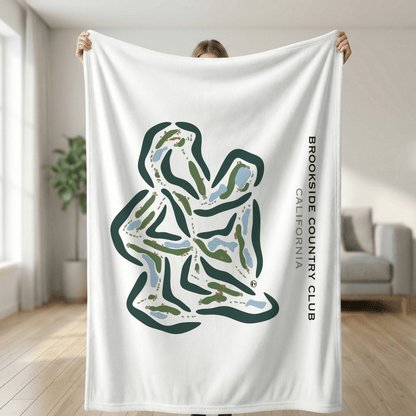Brookside Country Club, California - Printed Golf Course