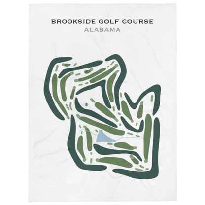 Brookside Golf Course, Alabama - Printed Golf Course