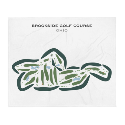 Brookside Golf Course, Ohio - Printed Golf Courses