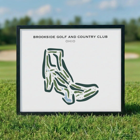 Brookside Golf & Country Club, Ohio - Printed Golf Courses