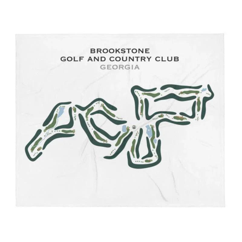 Brookstone Golf & Country Club, Georgia - Printed Golf Course