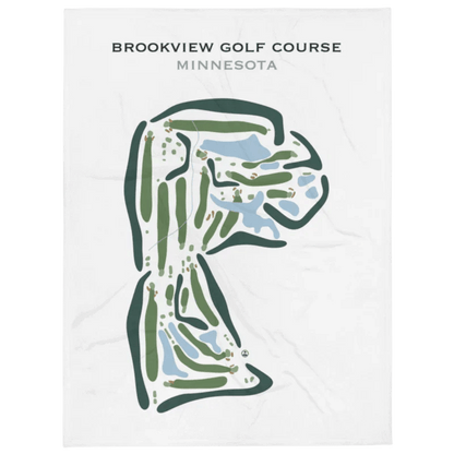 Brookview Golf Course, Minnesota - Printed Golf Courses