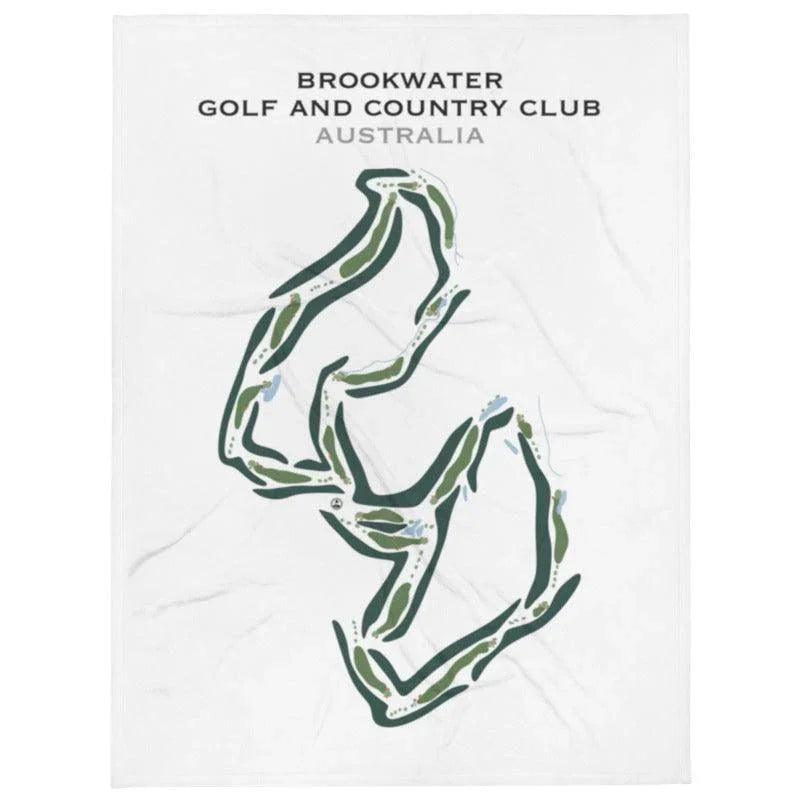 Brookwater Golf & Country Club, Australia - Printed Golf Courses