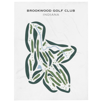 Brookwood Golf Club, Indiana - Printed Golf Courses