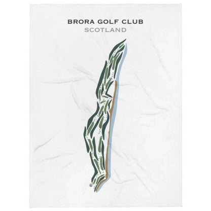 Brora Golf Club, Scotland - Printed Golf Courses