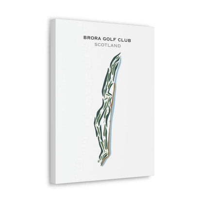 Brora Golf Club, Scotland - Printed Golf Courses