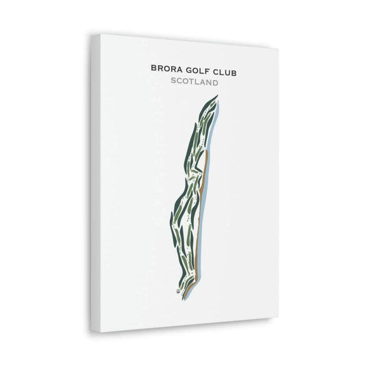 Brora Golf Club, Scotland - Printed Golf Courses