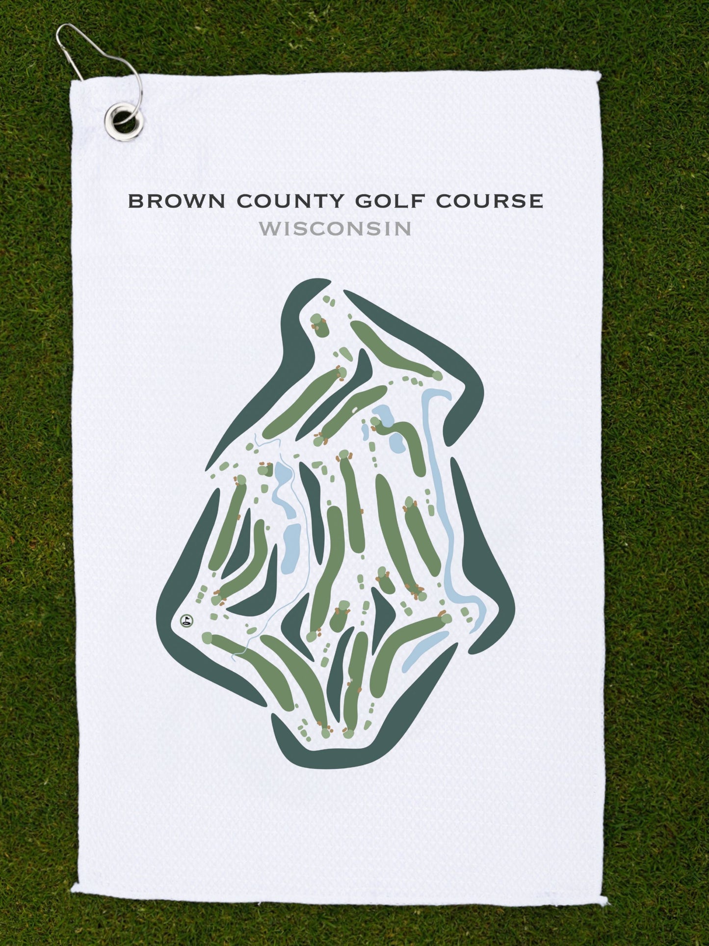 Brown County Golf Course, Wisconsin - Printed Golf Courses
