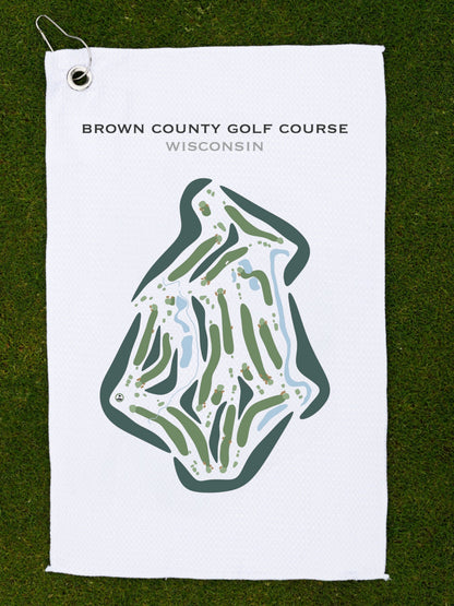 Brown County Golf Course, Wisconsin - Printed Golf Courses