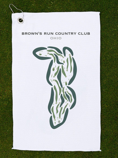 Brown's Run Country Club, Ohio - Printed Golf Courses