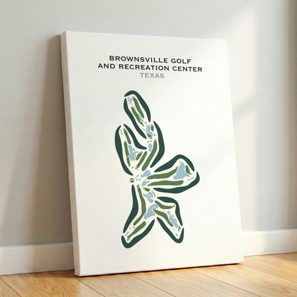 Brownsville Golf & Recreation Center, Texas - Printed Golf Courses