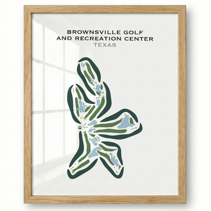 Brownsville Golf & Recreation Center, Texas - Printed Golf Courses
