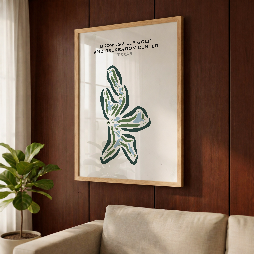 Brownsville Golf & Recreation Center, Texas - Printed Golf Courses