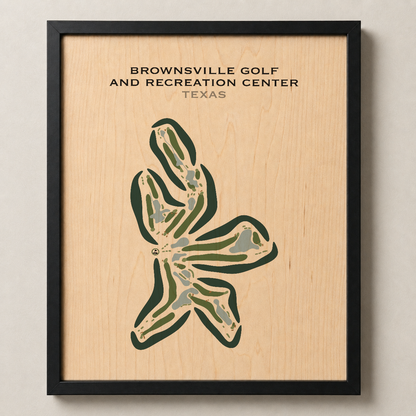 Brownsville Golf & Recreation Center, Texas - Printed Golf Courses