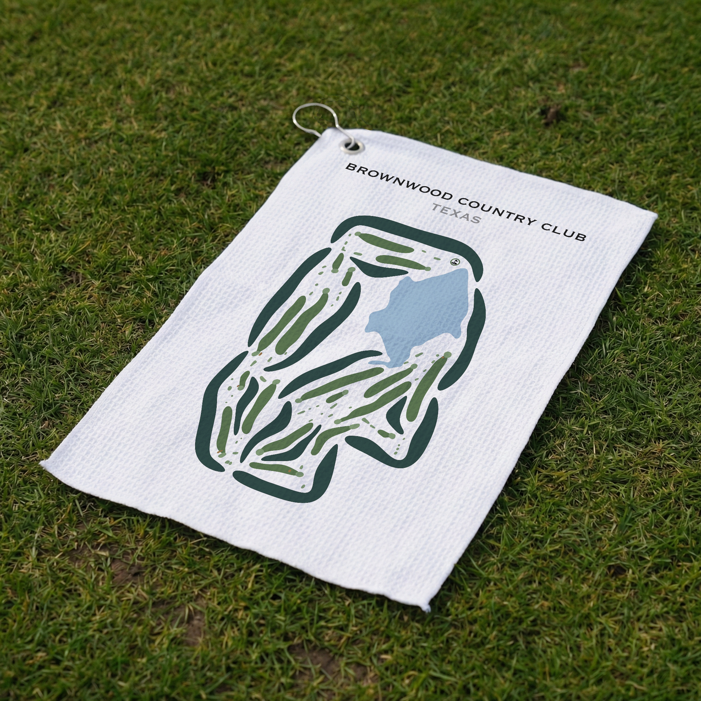 Brownwood Country Club, Texas - Printed Golf Courses