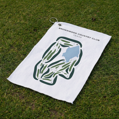 Brownwood Country Club, Texas - Printed Golf Courses