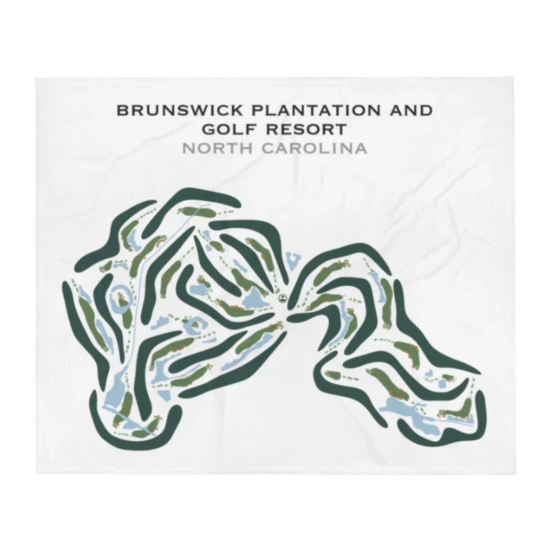 Brunswick Plantation & Golf Resort, North Carolina - Landscape - Printed Golf Courses