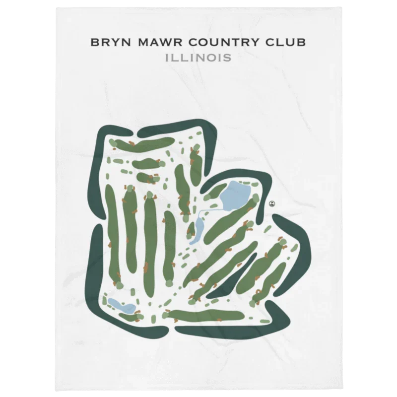 Bryn Mawr Country Club, Illinois - Printed Golf Courses