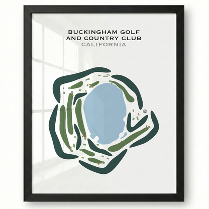 Buckingham Golf & Country Club, California - Printed Golf Courses