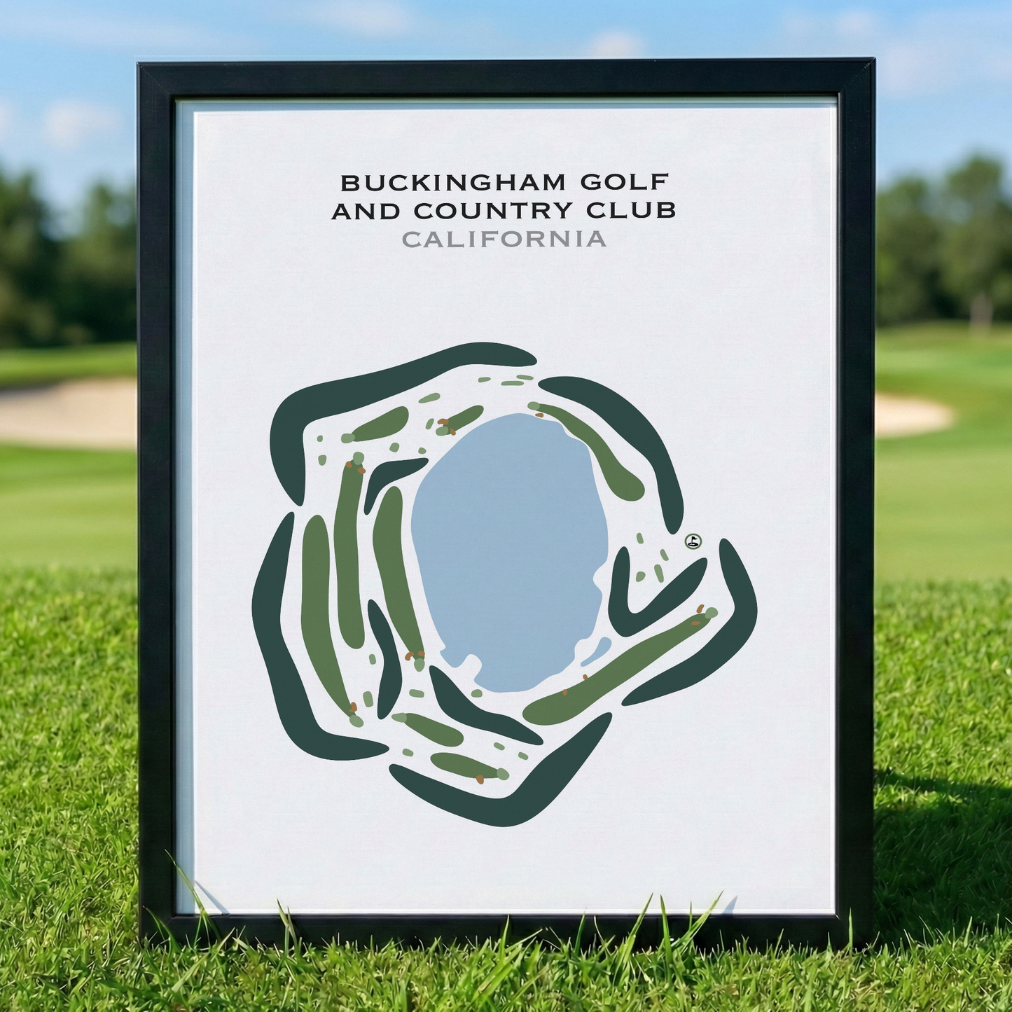 Buckingham Golf & Country Club, California - Printed Golf Courses