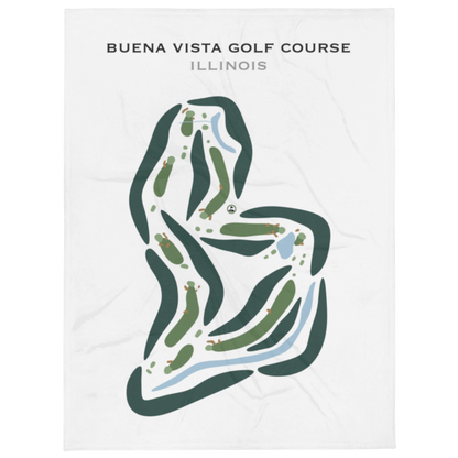 Buena Vista Golf Course, Illinois - Printed Golf Courses
