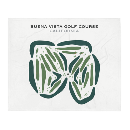 Buena Vista Golf Course, California - Printed Golf Courses