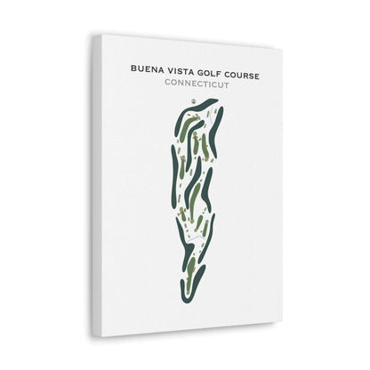 Buena Vista Golf Course, Connecticut - Printed Golf Course