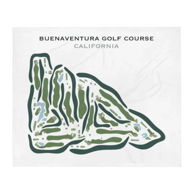 Buenaventura Golf Course, California - Printed Golf Courses