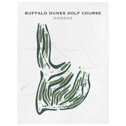 Buffalo Dunes Golf Course, Kansas - Printed Golf Courses
