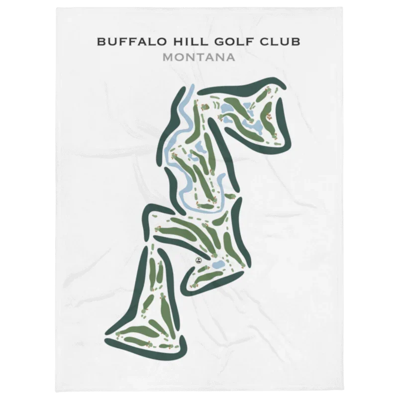 Buffalo Hill Golf Club, Montana - Printed Golf Courses