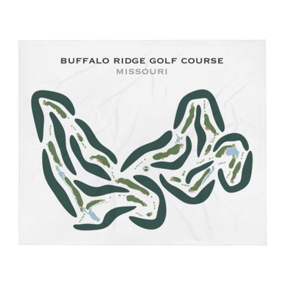 Buffalo Ridge Golf Course, Missouri - Printed Golf Courses