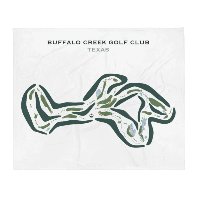 Buffalo Creek Golf Club, Texas - Printed Golf Courses