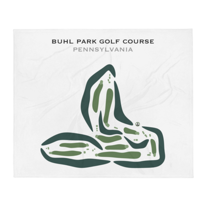 Buhl Park Golf Course, Pennsylvania - Printed Golf Courses