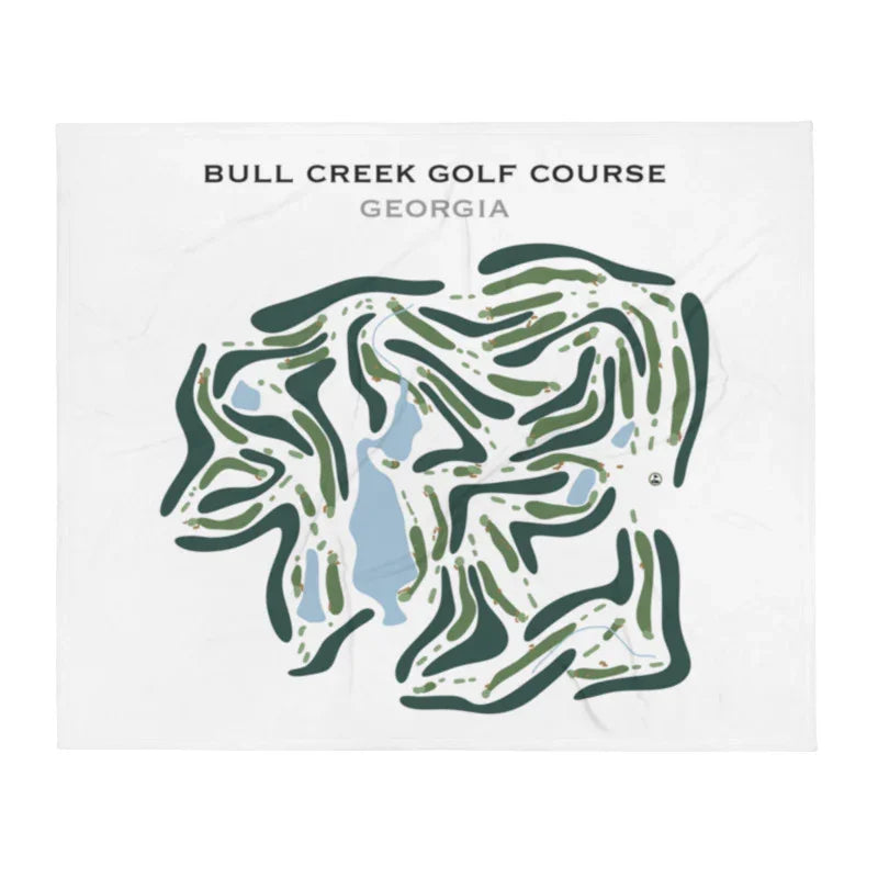 Bull Creek Golf Course, Georgia - Printed Golf Course