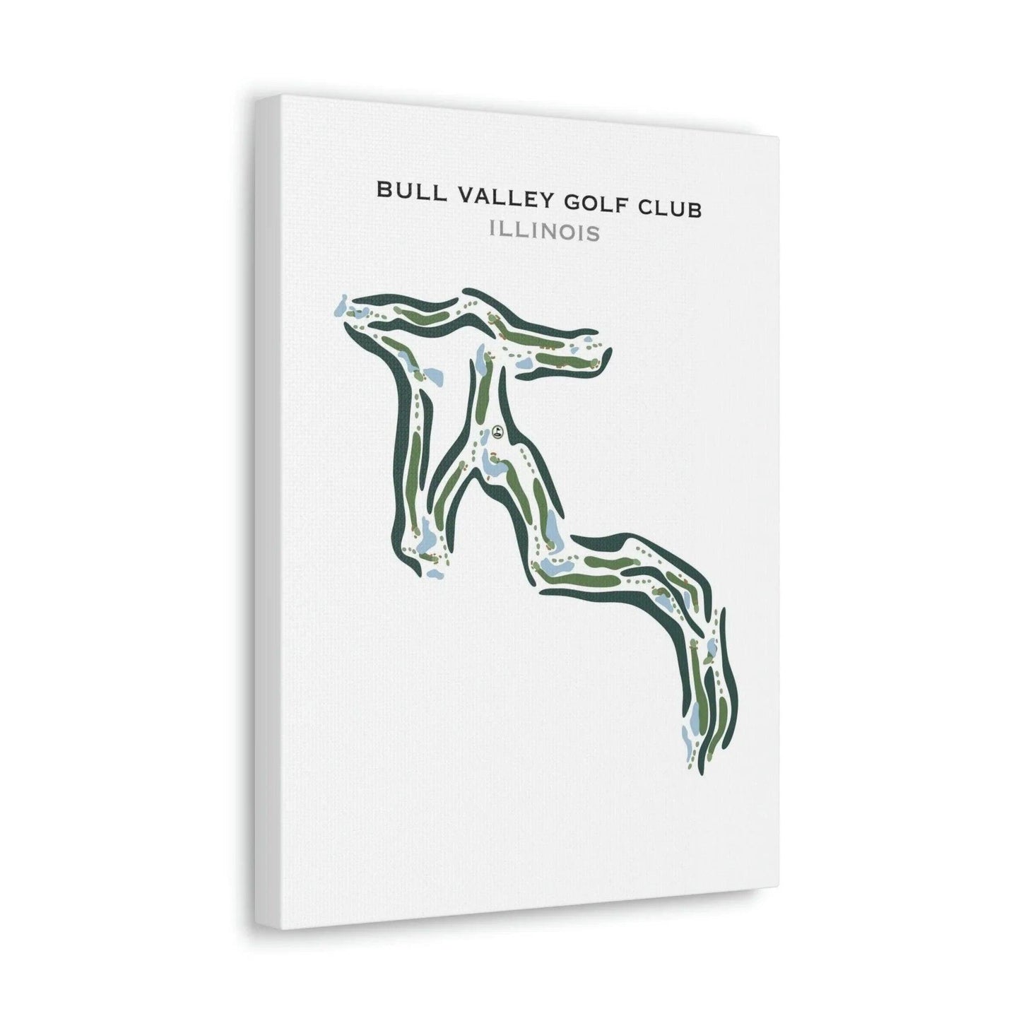 Bull Valley Golf Club, Illinois - Printed Golf Courses