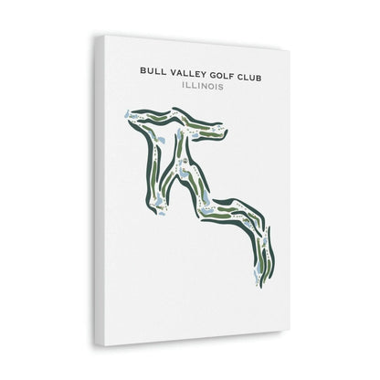 Bull Valley Golf Club, Illinois - Printed Golf Courses